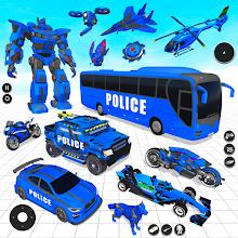 Police Bus Robot Bike Games