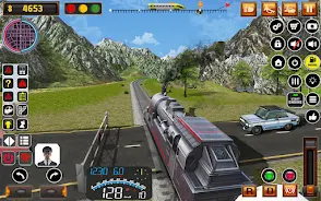 Uphill Train Track Simulator स्क्रीनशॉट 0