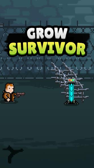 Grow Survivor Idle Mod ဖန်သားပြင်ဓာတ်ပုံ 0