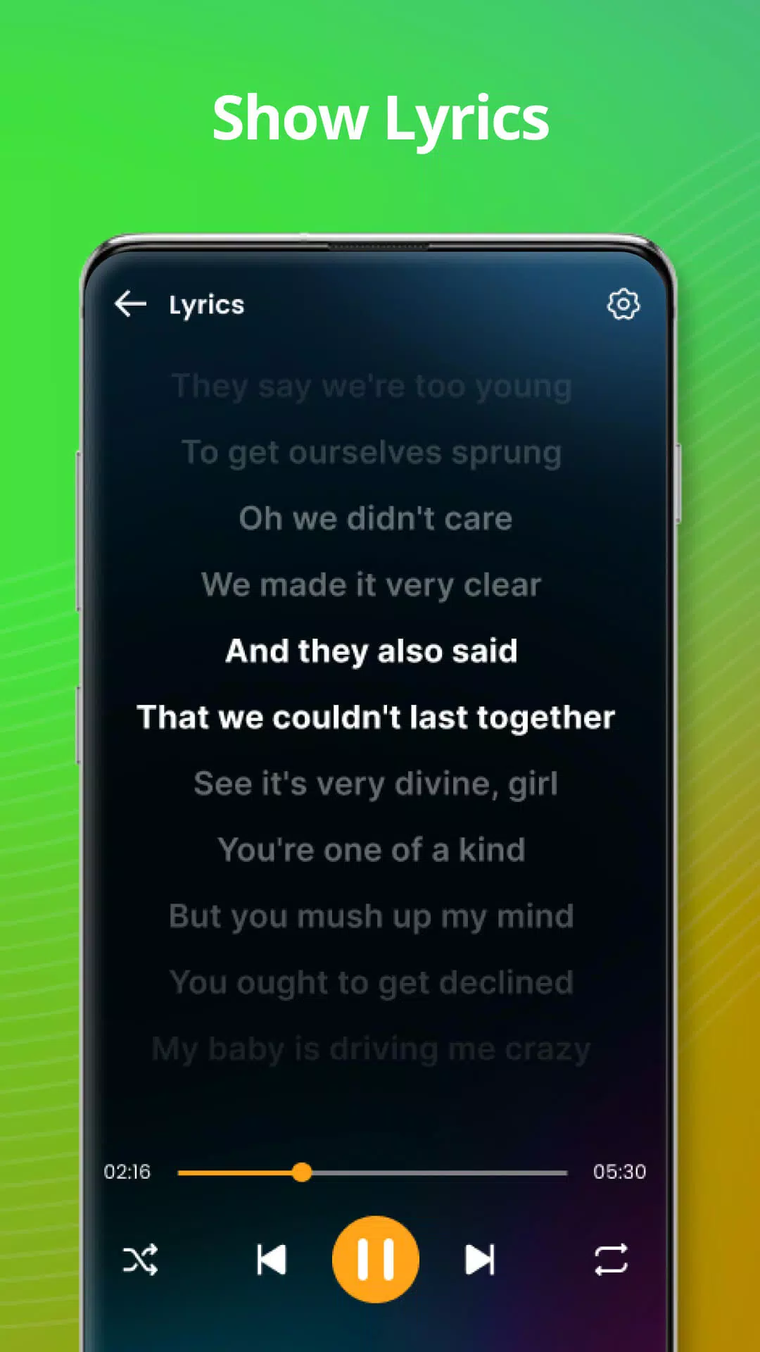 Music player Screenshot 3