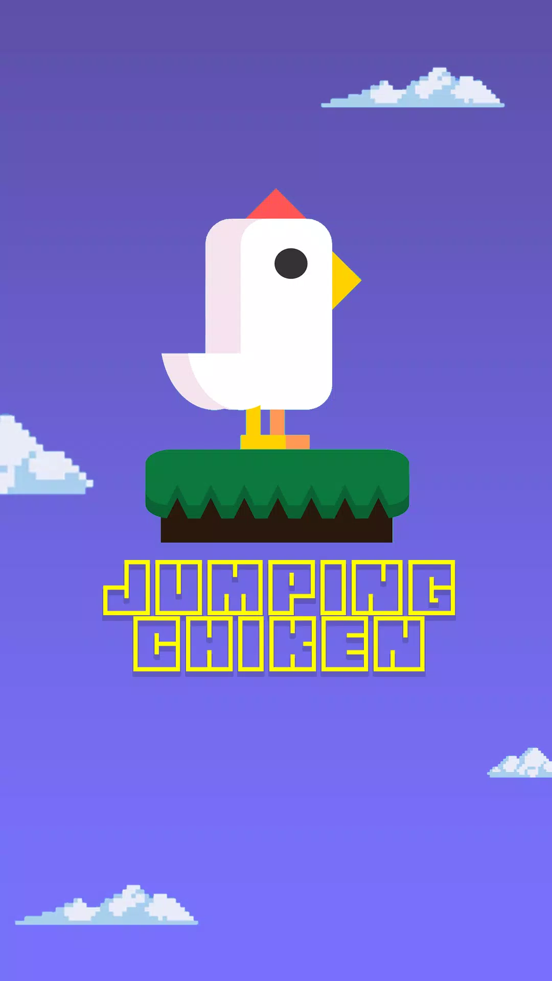 Jumping Chiken Game Zrzut ekranu 0