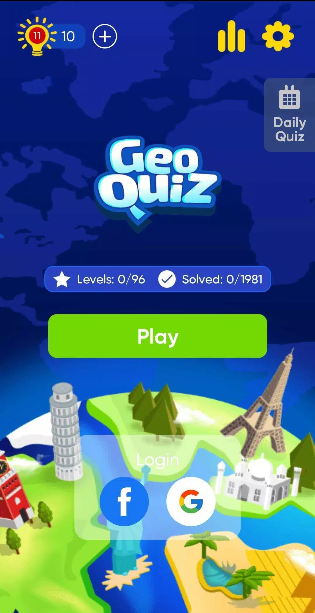 Geo Quiz Скриншот 0