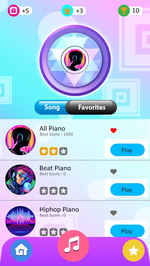 Rush E Piano ภาพหน้าจอ 0