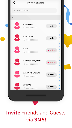 Party n Event Invitation Maker by Party Signup स्क्रीनशॉट 1