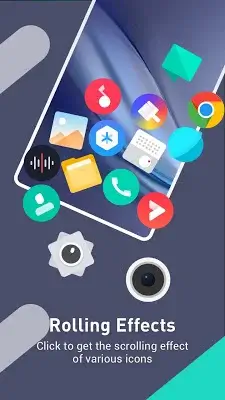 Schermata XOS Launcher -Cool Stylish 3