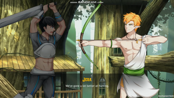 Conquest - BL/Yaoi Fighting Visual Novel Screenshot 1