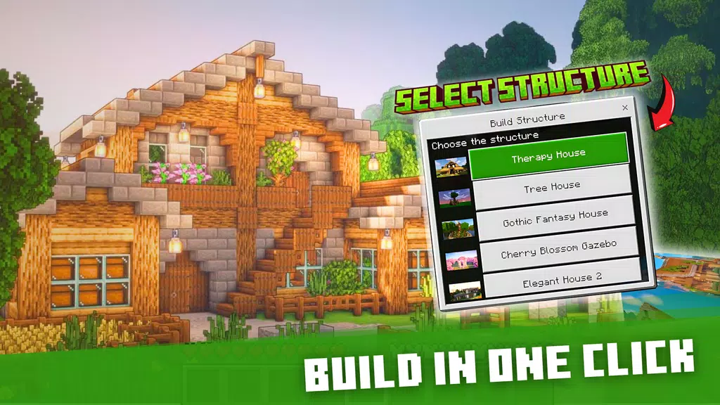 House Builder for Minecraft PE Ảnh chụp màn hình 0