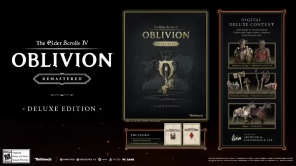 Oblivion Remastered Deluxe Edition Contents