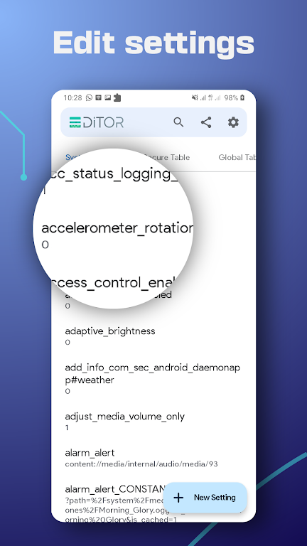 SetEdit: Settings Editor スクリーンショット 3