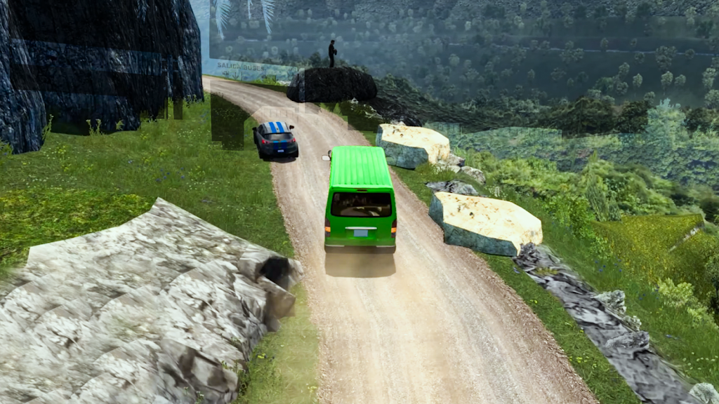 Indian Euro Van Simulator Game স্ক্রিনশট 1