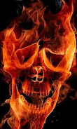 Fire Skulls Live Wallpaper Ảnh chụp màn hình 2