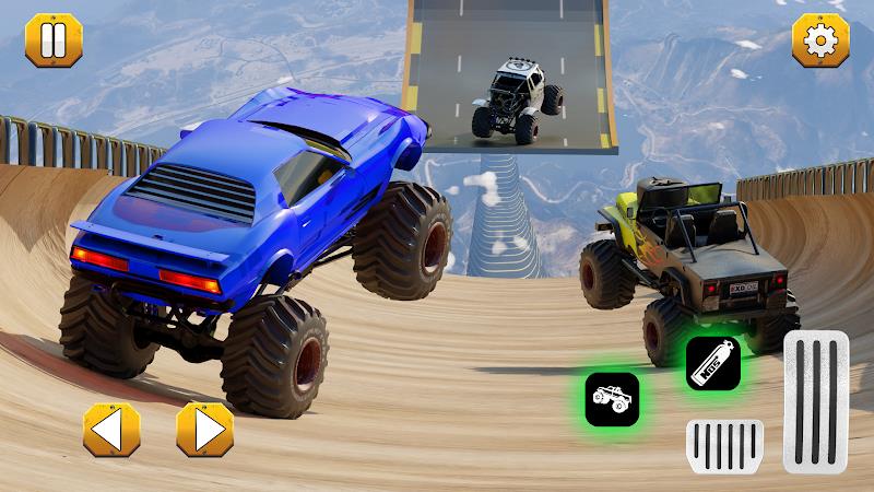 Monster Truck Ramp: Car Games Ekran Görüntüsü 2