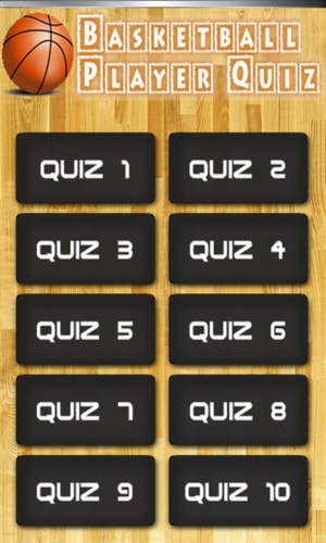 Basketball Players Quiz Captura de tela 0