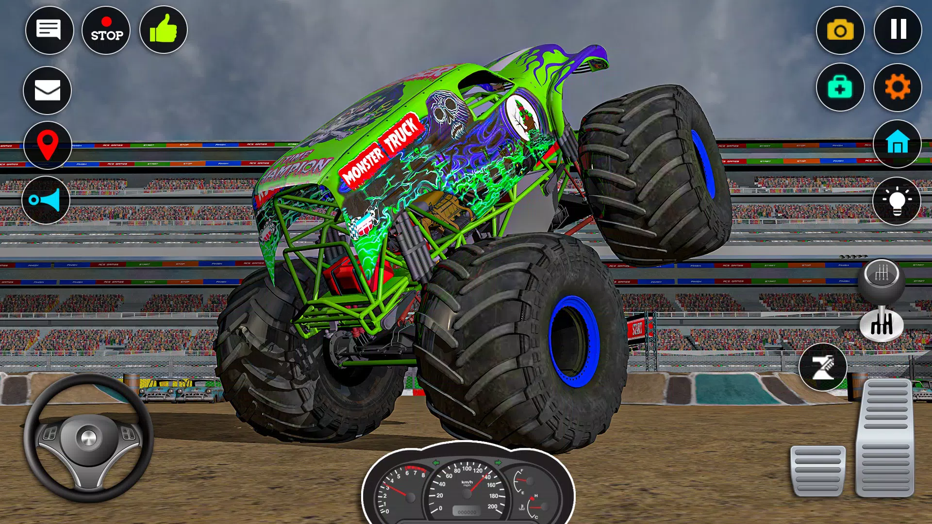 Monster Truck 4x4 Racing Games 螢幕截圖 0