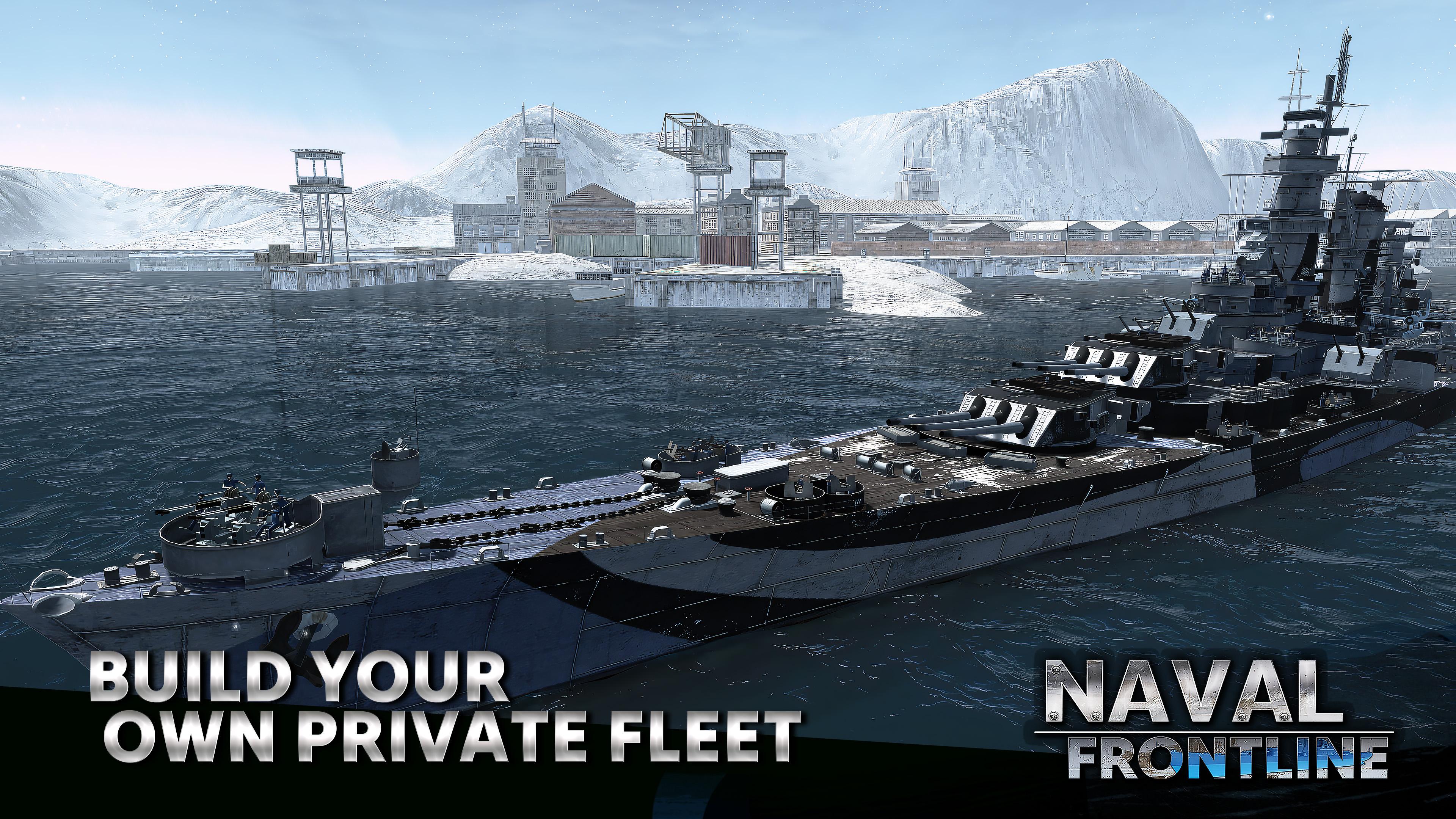 Naval Frontline: Warships WW2 스크린샷 1