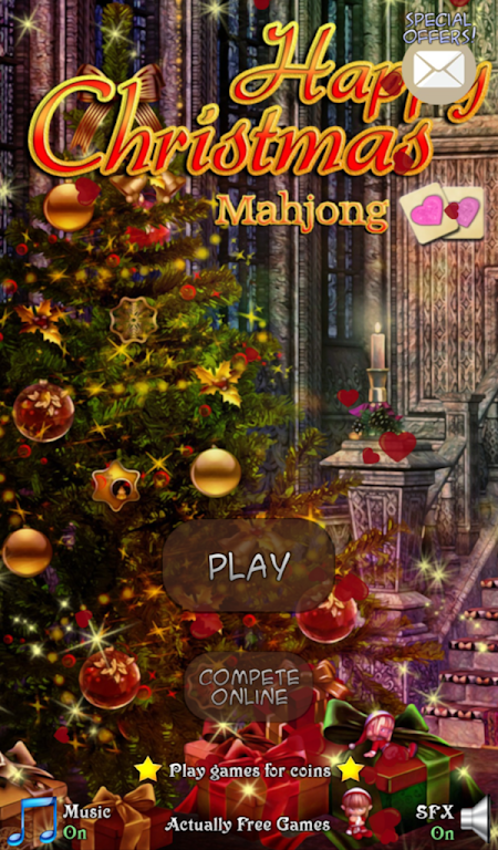 Hidden Mahjong Happy Christmas 스크린샷 0