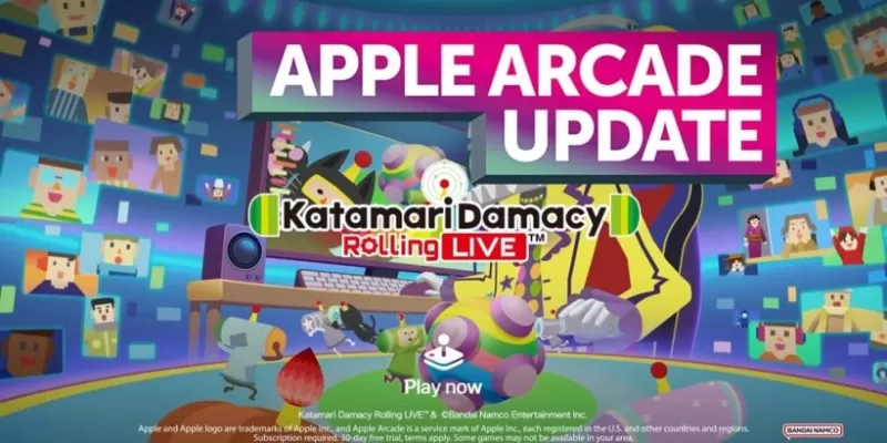 Apple Arcade se développe avec six nouveaux jeux, dont Katamari Damacy et Space Invaders
