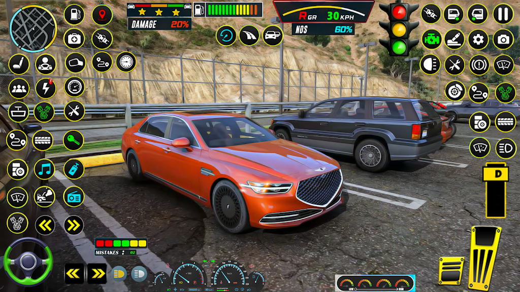 City Car Driving Game 3D 2024 Ảnh chụp màn hình 2