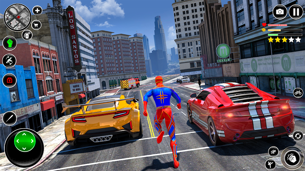 Spider Rope Man Superhero Game ภาพหน้าจอ 3