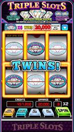 Triple Slots - Double Machine स्क्रीनशॉट 0