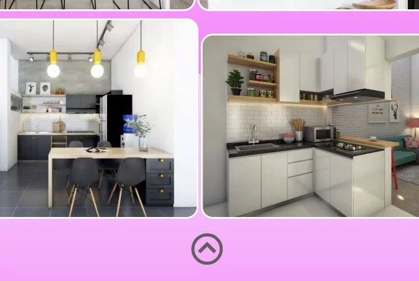 Minimalist Kitchen Design Capture d'écran 2