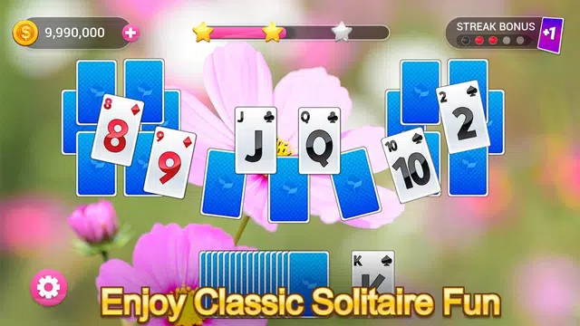 Solitaire Tripeaks - Lazy Time 스크린샷 1