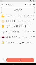 Kaomoji Japanese Emojis Smiley Screenshot 2