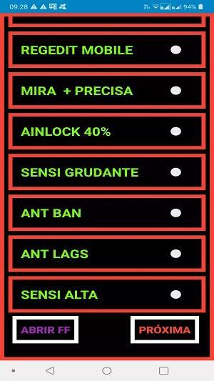 M1NX Sensi Schermafbeelding 1