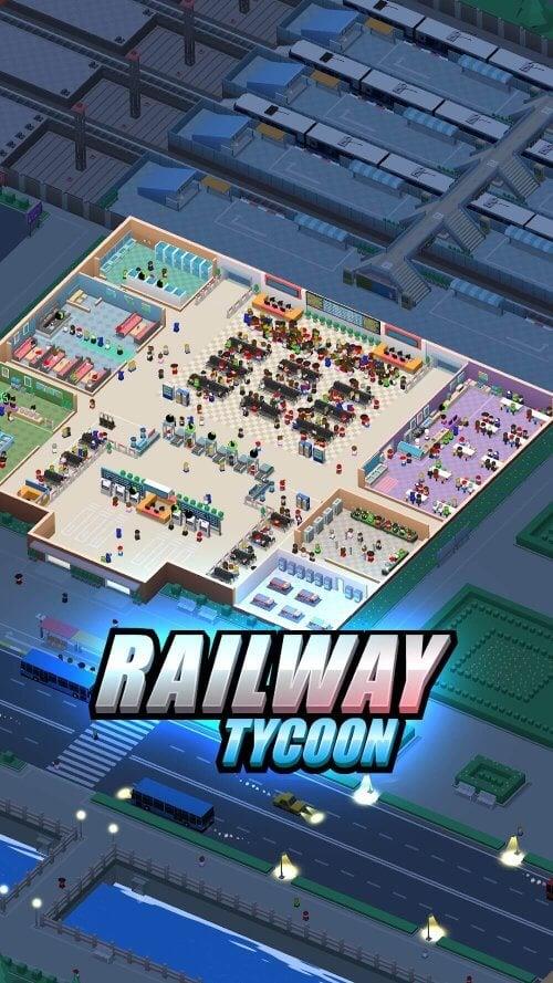 Idle Railway Tycoon Screenshot 0