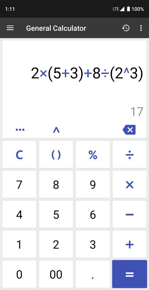 ClevCalc - Calculator Ekran Görüntüsü 1