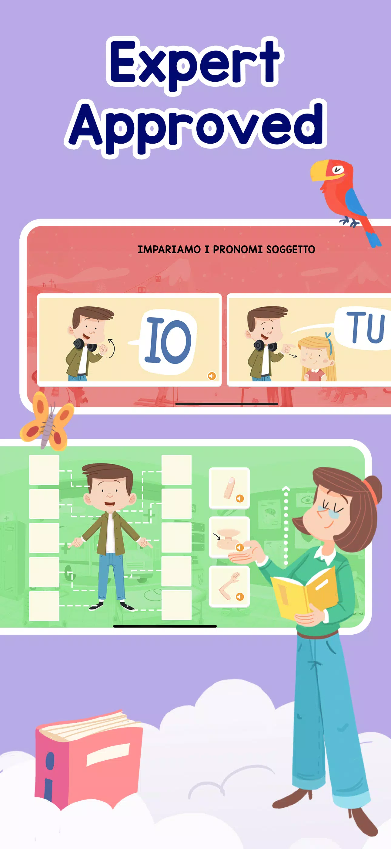 LANGUAKIDS: Italian for kids スクリーンショット 3