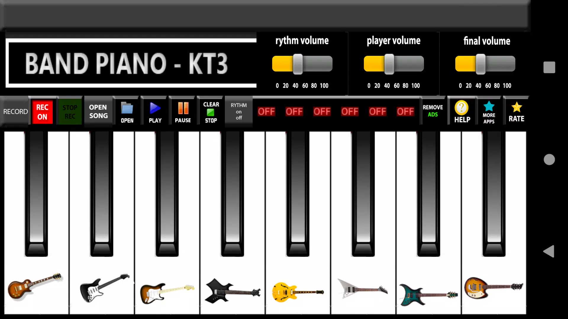 Band piano ภาพหน้าจอ 2