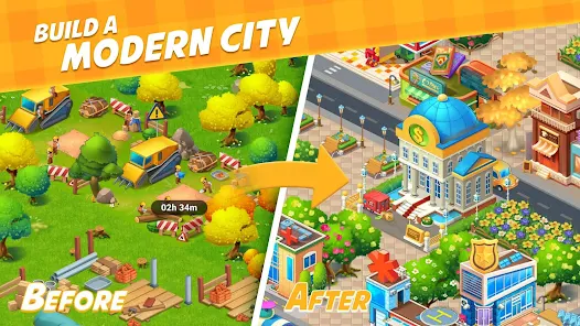 Farm City: Farming & Building Скриншот 0