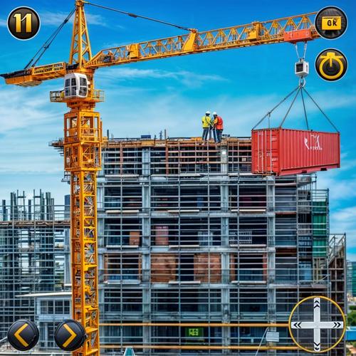 Tower Crane Operator Simulator Ảnh chụp màn hình 1