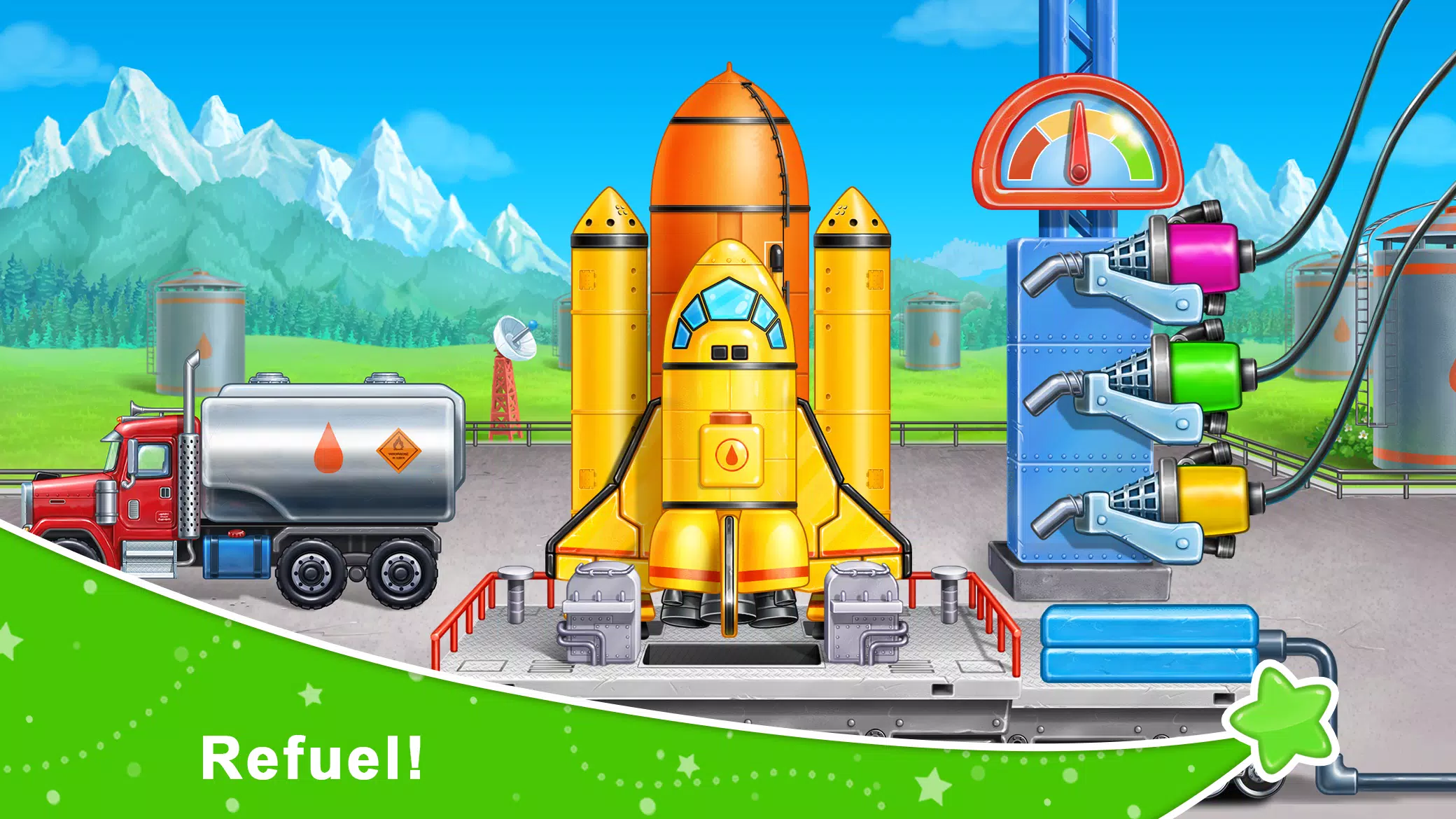 Rocket 4 space games Spaceship 螢幕截圖 1