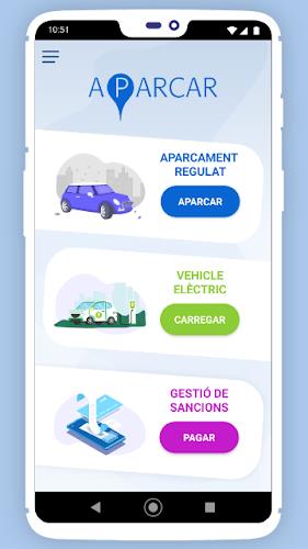 Aparcar App Screenshot 1