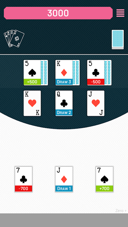 Schermata 9-Draw: Poker Solitaire Puzzle 1