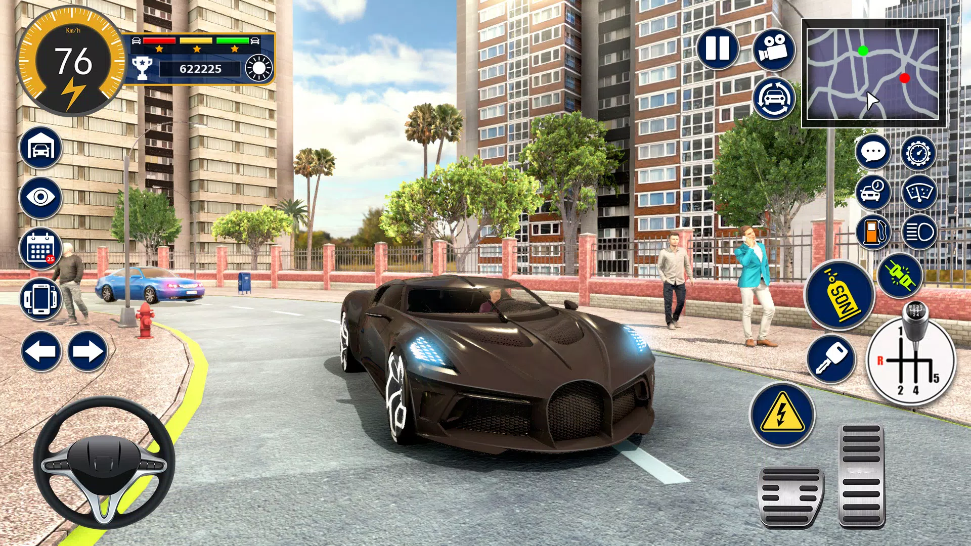 Bugatti Game Car Simulator 3D スクリーンショット 3