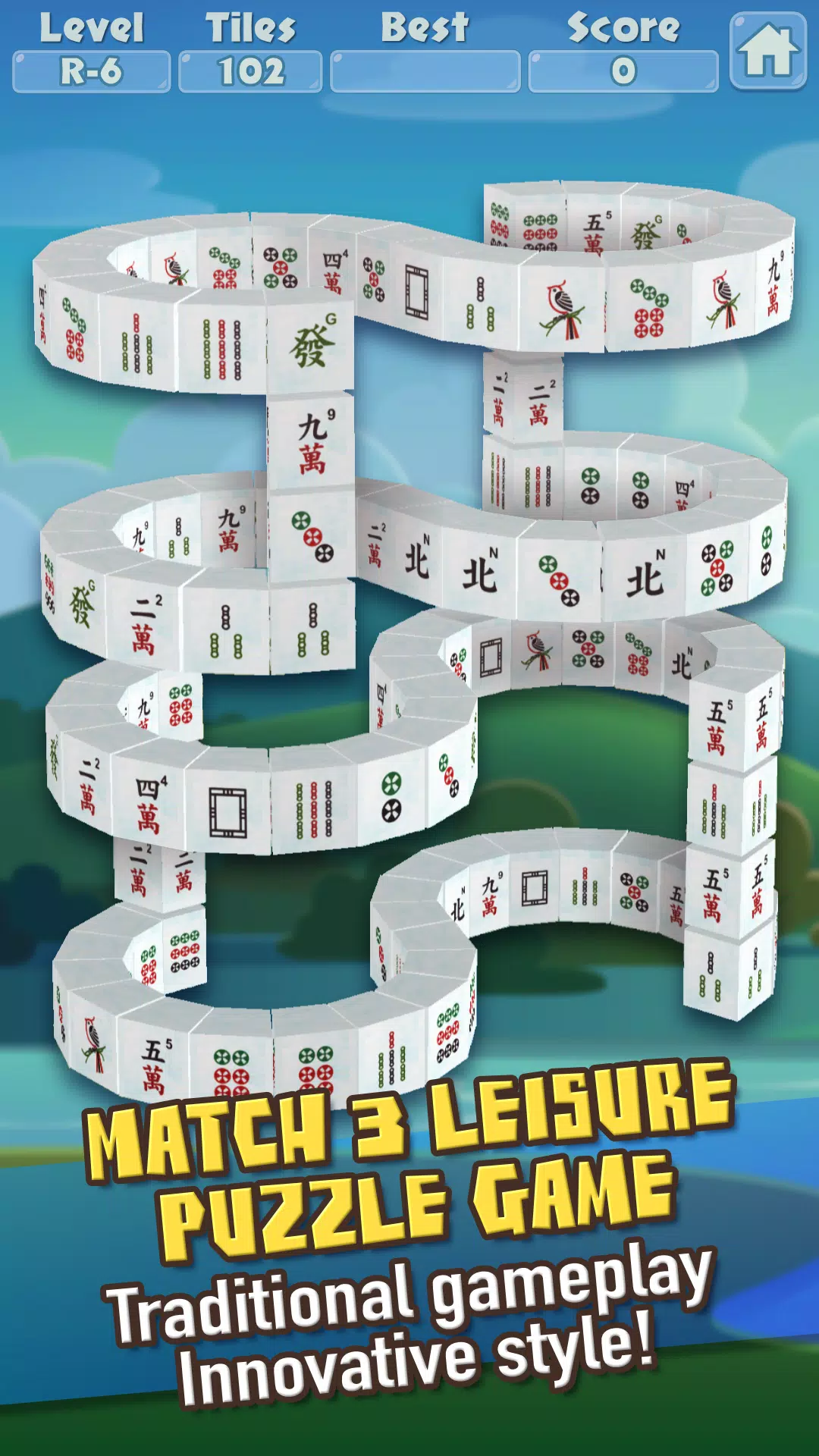 3D Mahjong Triple Tile Match 螢幕截圖 0