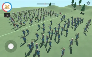 Stick Epic War Simulator RTS 螢幕截圖 3