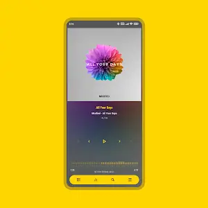 Aurora - Poweramp Skin Скриншот 3