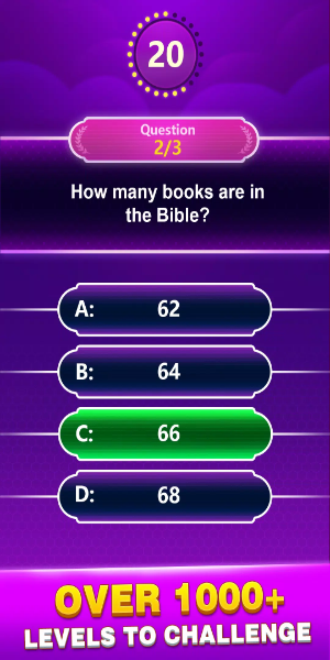 The Bible Trivia Game: quiz