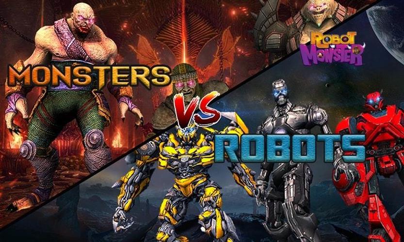 Monster vs Robot Extreme Fight Ekran Görüntüsü 2