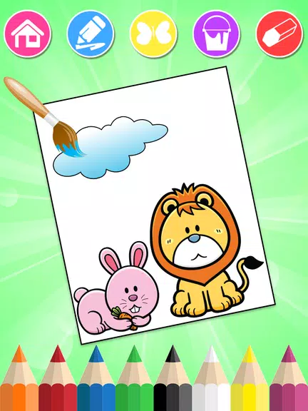 Coloring Games: Color Animals Скриншот 1