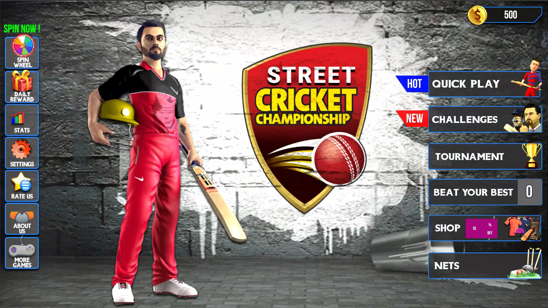 Street Criket-T20 Cricket Game Ảnh chụp màn hình 0