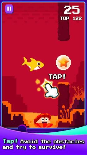 BabyShark 8BIT:Finding Friends 螢幕截圖 1