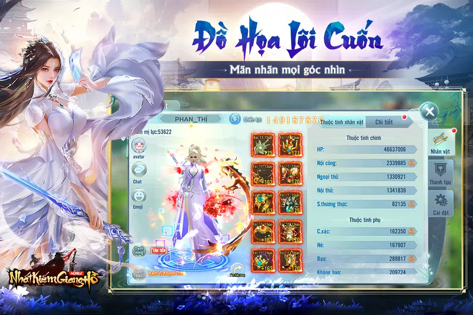 Nhất Kiếm Giang Hồ Mobile Screenshot 3