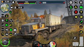 Offroad Mud Truck Simulator 3D Tangkapan skrin 0