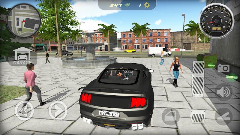 Car Simulator Mustang 스크린샷 1