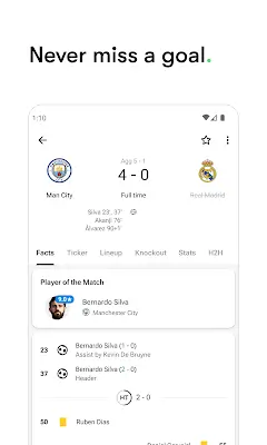 FotMob - Football Live Scores स्क्रीनशॉट 3